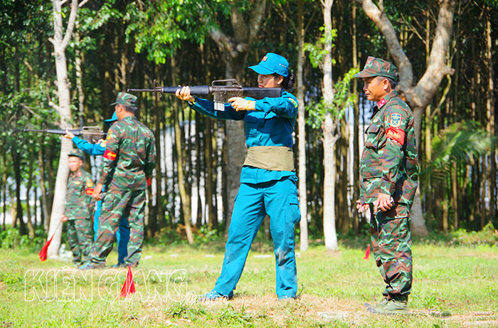Lực lượng vũ trang Kiên Giang quyết liệt thực hiện 3 khâu đột phá